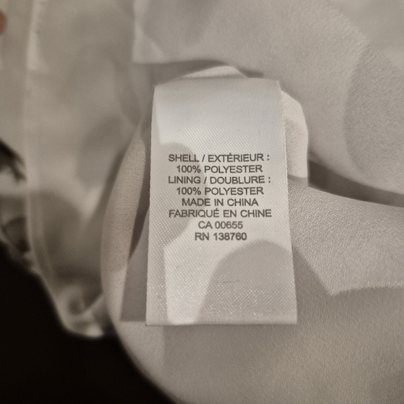 RW&CO. Women's Floral Blouse - White and Pink - Picture 4 of 4